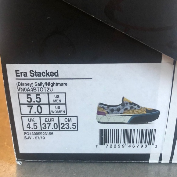 Vans Era Stacked Disney Nightmare Before - Picture 4 of 4